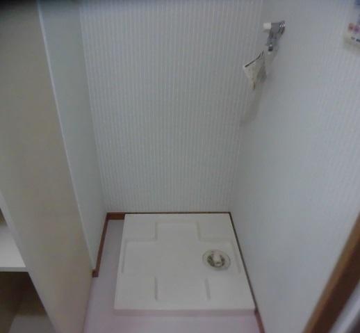 洗面設備　防水パン。