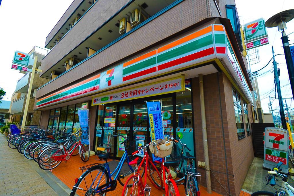 コンビニ　セブン-イレブン武蔵野境２丁目店（コンビニ）まで297m
