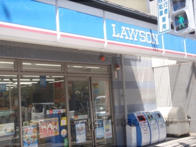コンビニ　ローソン四条大宮店（コンビニ）まで170m