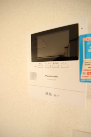 セキュリティ　モニター付きインターホンです