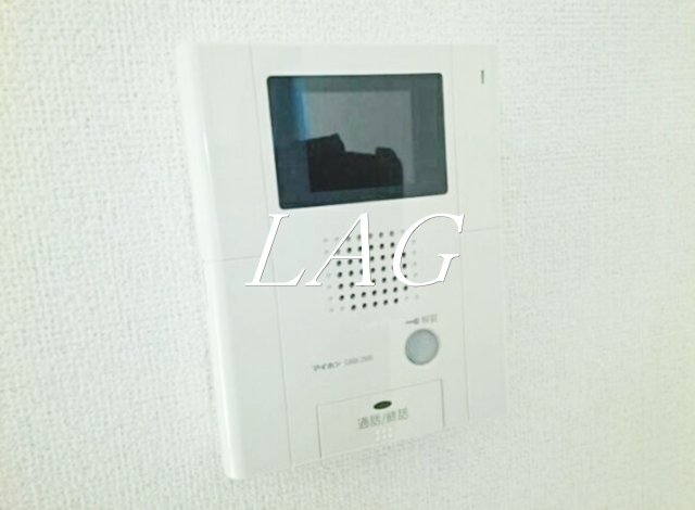セキュリティ　モニター付きインターフォンです。
