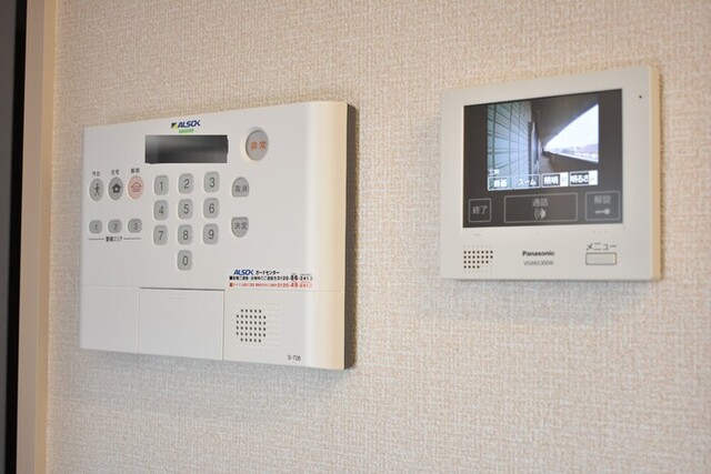 セキュリティ　ＡＬＳＯＫホームセキュリティ・モニター付きインターホン