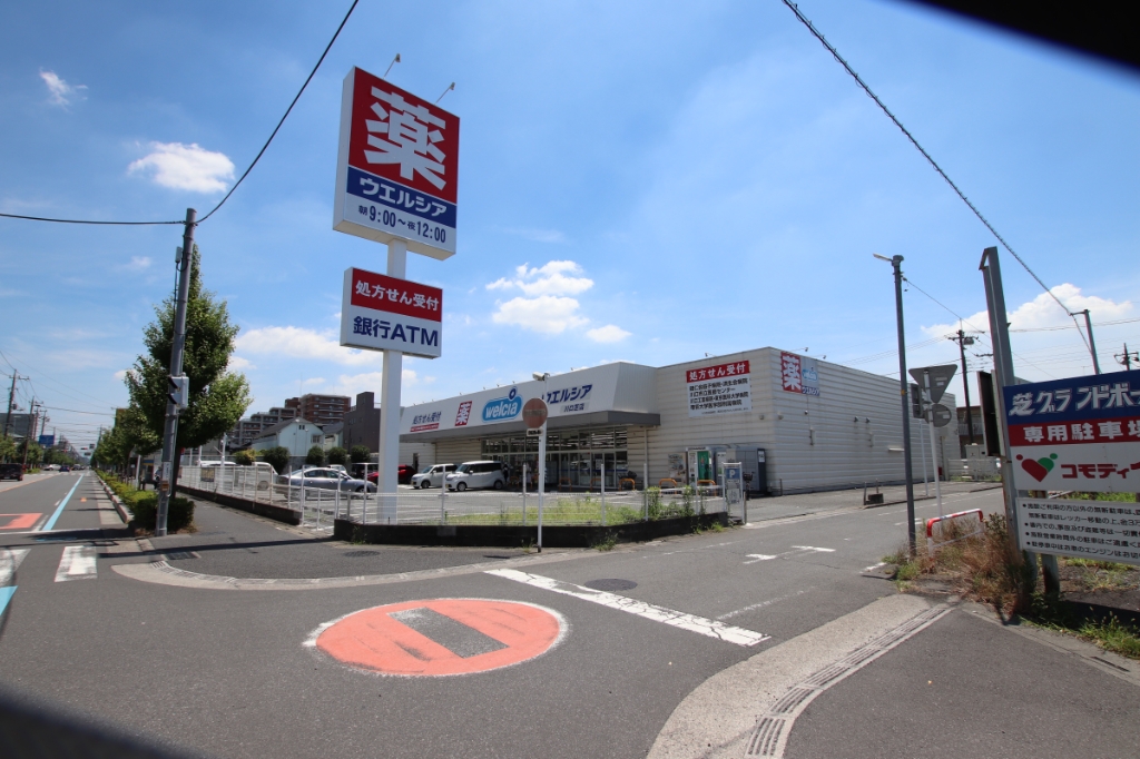 ドラックストア　ウエルシア川口芝店（ドラッグストア）まで182m