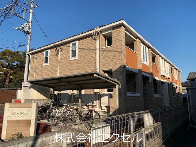 建物外観　インターネット無料です。