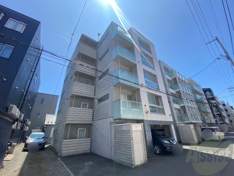 建物外観　札幌市中央区南７条「ミュゲＳ７」