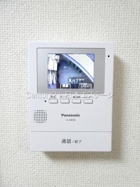 セキュリティ　安心のＴＶモニターホン完備です