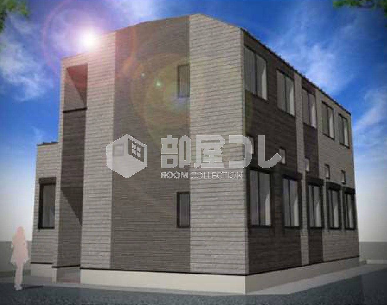建物外観　外観パース