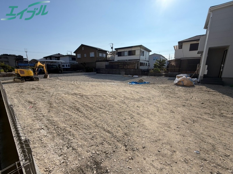 エントランス　建設中