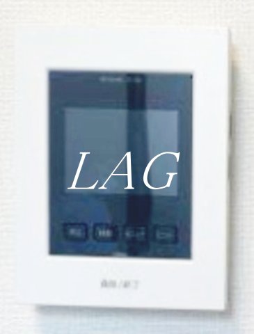 セキュリティ　モニター付きインターホンです。