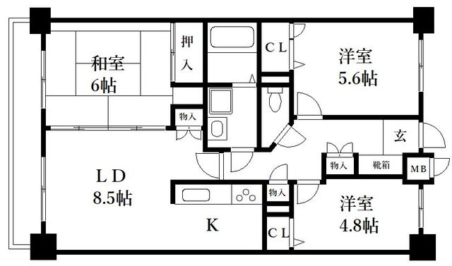 その他　間取りと異なる箇所は現状優先