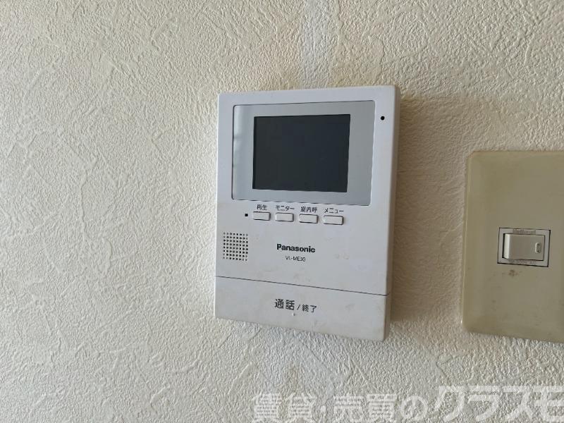 セキュリティ　訪問チェックができるモニターホン♪