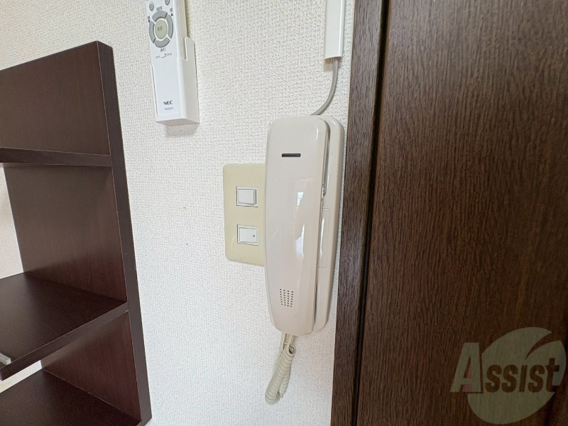 その他設備　インターホンは通話ができるので急な訪問があっても安心です。