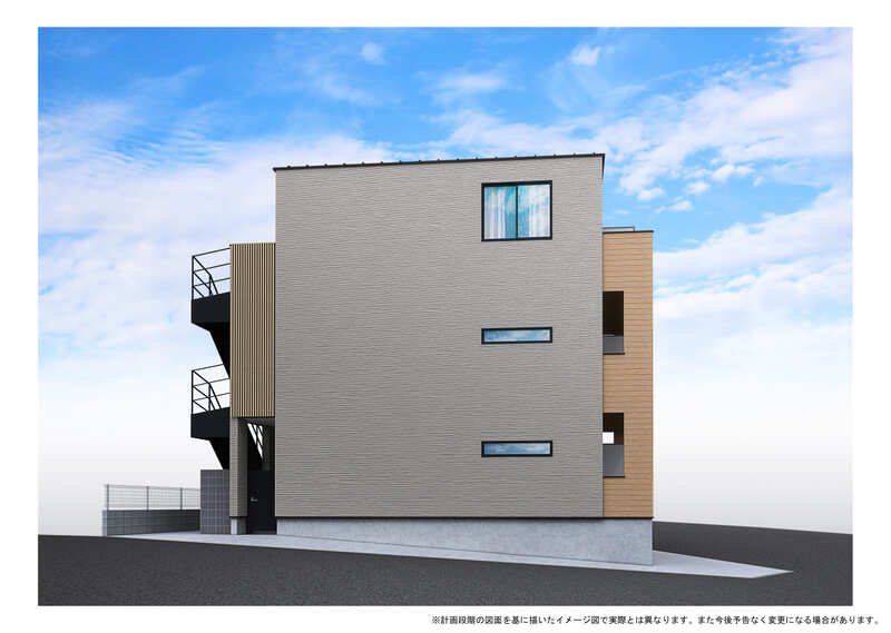 建物外観　新築アパート♪