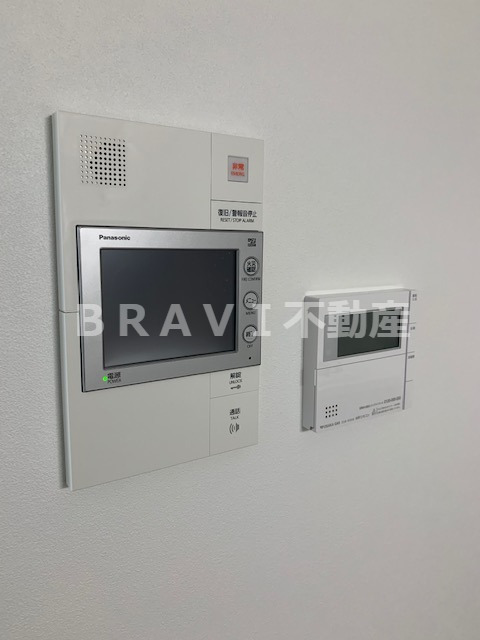 セキュリティ　【アーバネックス真田山】モニター付きインターホン