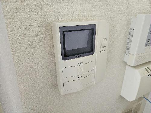セキュリティ　モニター付きインターホン