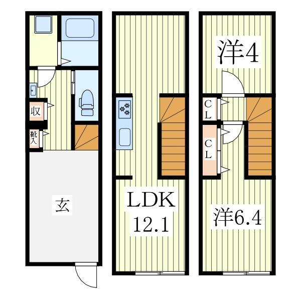 MOK-TERRACE流山セントラルの間取り写真