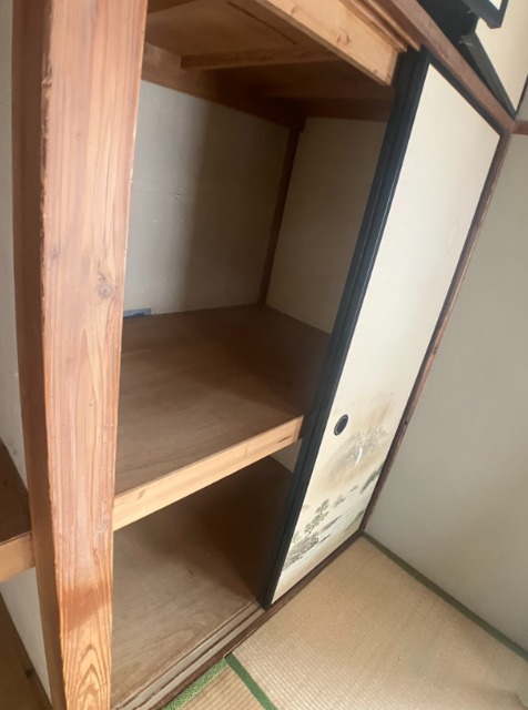 収納　現況のままのお貸出しになります。