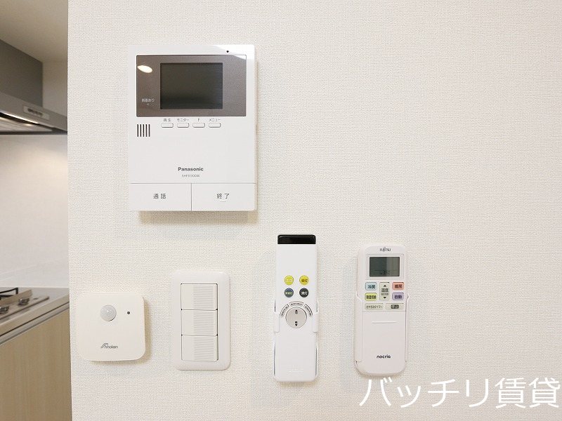 セキュリティ　画像は別号室タイプの為、現状を優先致します。