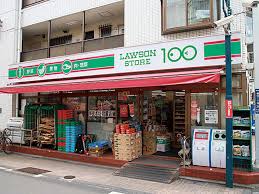 コンビニ　ローソンストア100 LS北新宿店（コンビニ）まで246m