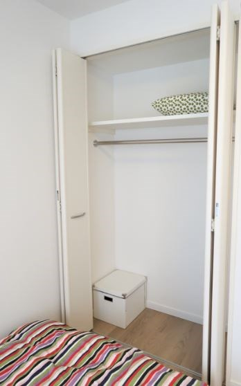 収納　家具・備品は付きません