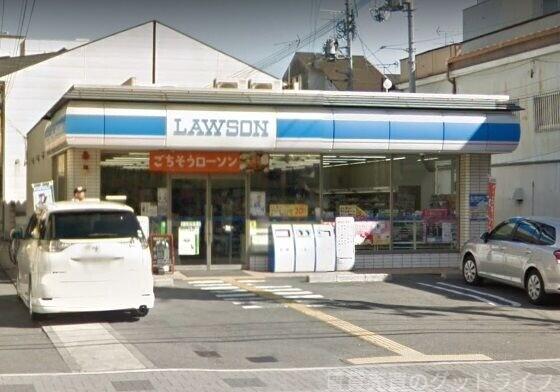 コンビニ　ローソン西陣店（コンビニ）まで112m