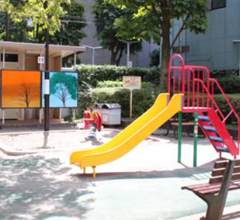 公園　芝新堀町児童遊園（公園）まで135m