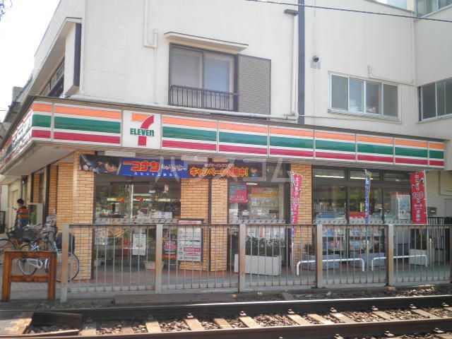 コンビニ　セブンイレブン八幡店（コンビニ）まで436m