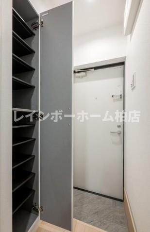 玄関　ゆったりとした玄関です