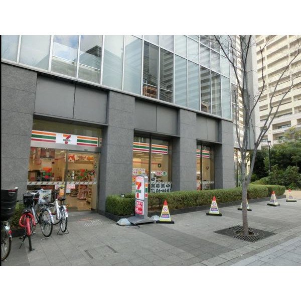 コンビニ　セブンイレブン大阪難波サンケイビル店（コンビニ）まで200m