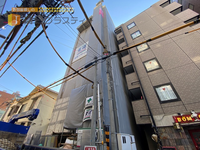 建物外観　※建築中写真