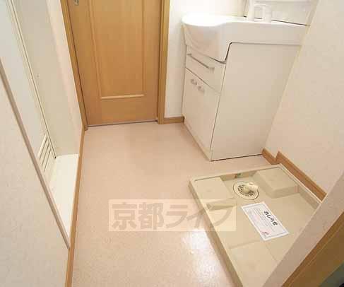洗面設備　脱衣室もあります。