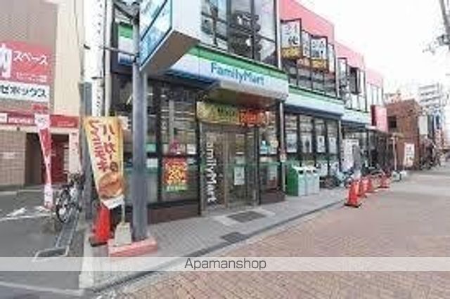 コンビニ　ファミリーマート　新深江駅前店（コンビニ）まで412m