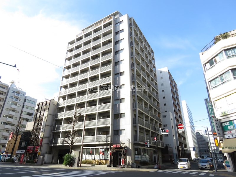 建物外観　鉄骨鉄筋コンクリート造デザイナーズ分譲賃貸マンション