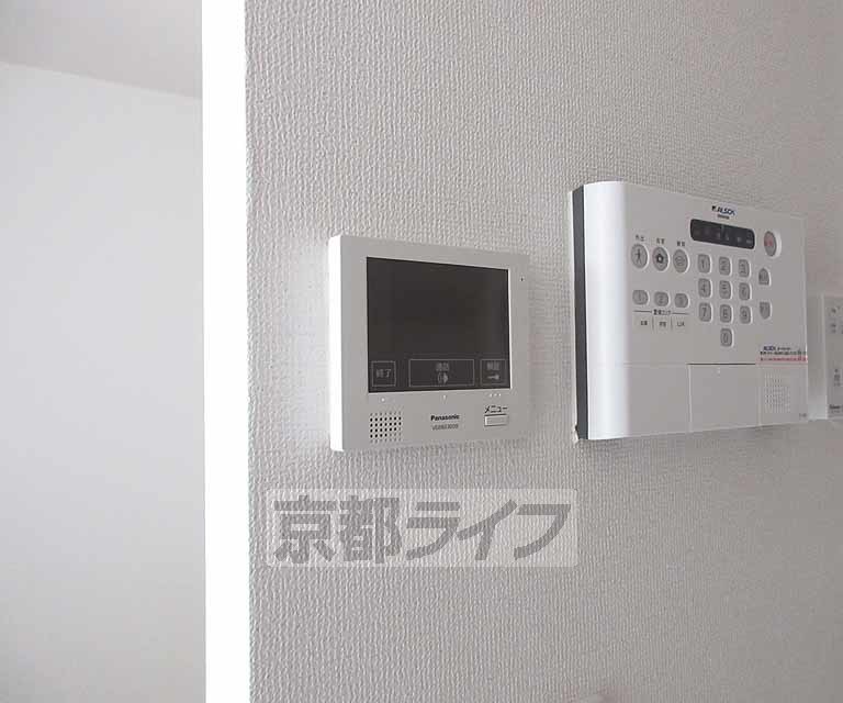セキュリティ　安心の防犯設備です