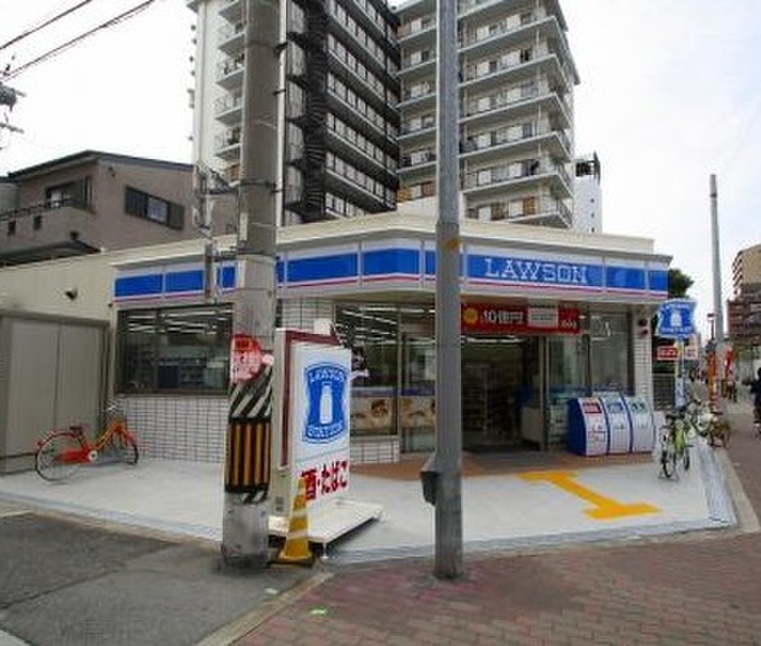 コンビニ　ローソン京阪野江駅前店（コンビニ）まで130m