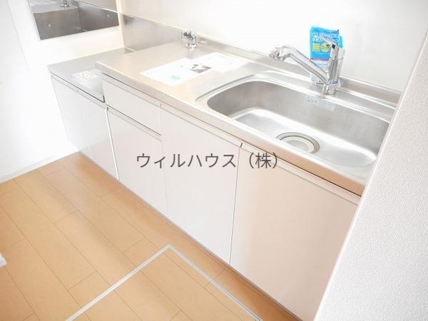 キッチン　ガスコンロ設置可！