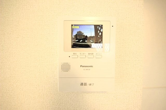 セキュリティ　カメラ付インターホンです