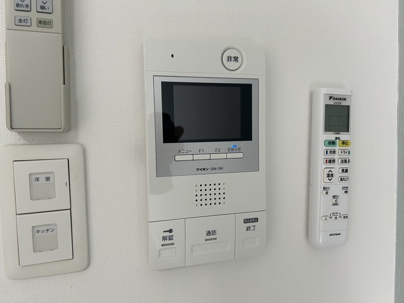 セキュリティ　206号室の写真です