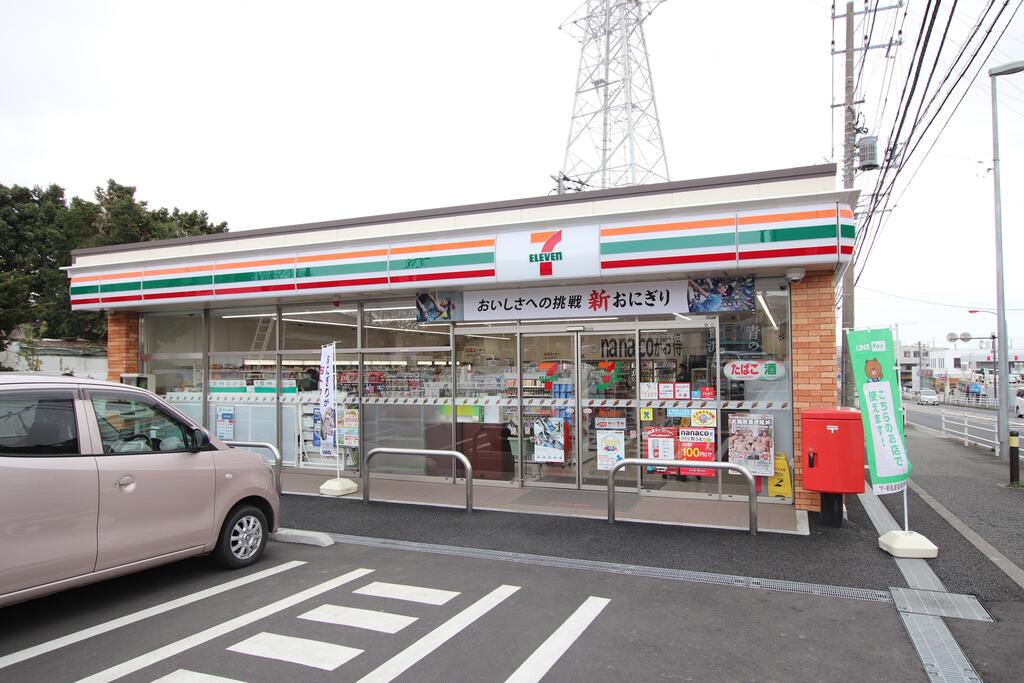 コンビニ　セブンイレブン藤沢中高倉店（コンビニ）まで487m