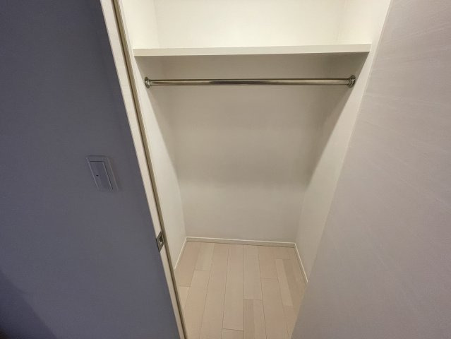 収納　ウォークインクローゼットです。
