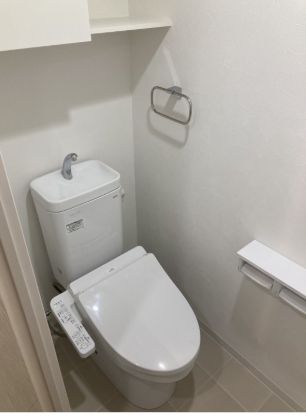 トイレ　清潔感のあるトイレです。