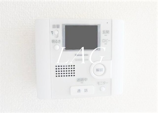 セキュリティ　モニター付インターホンです。