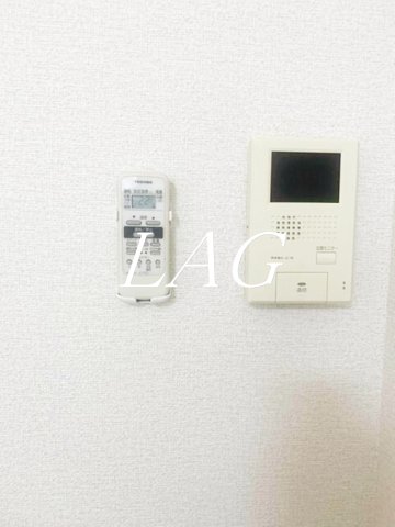 セキュリティ　モニター付きインターホンです。