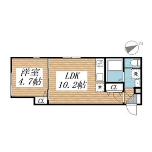 creal高田馬場IIIの間取り写真
