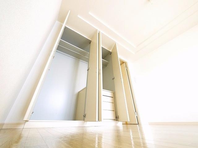 収納　ちょっとした収納スペースも充実しています