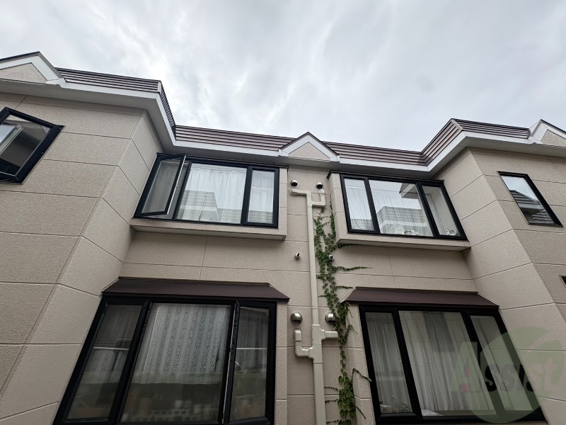 眺望　街中ですので建物はありますが風通しバッチリですよ！