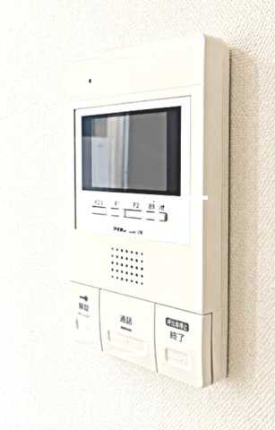 セキュリティ　モニター付きインターホンです。