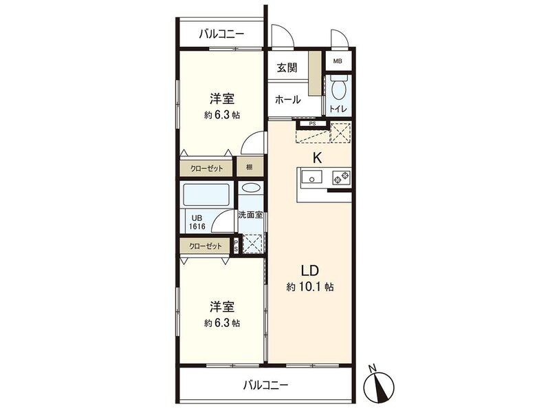 LeChouChouの間取り写真