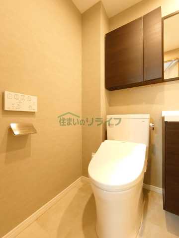 レジディア笹塚のトイレ写真