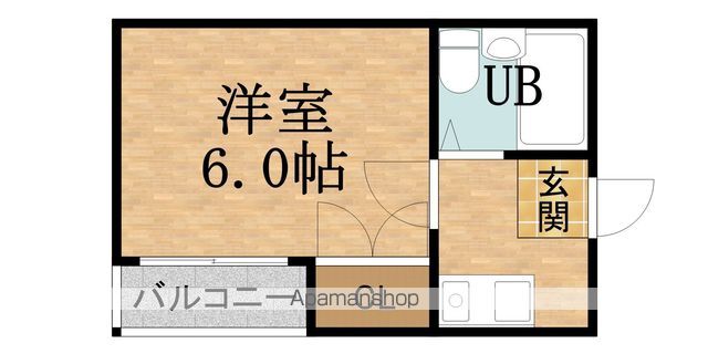 京阪本線 森小路駅 徒歩3分 4階建 築38年の間取り写真